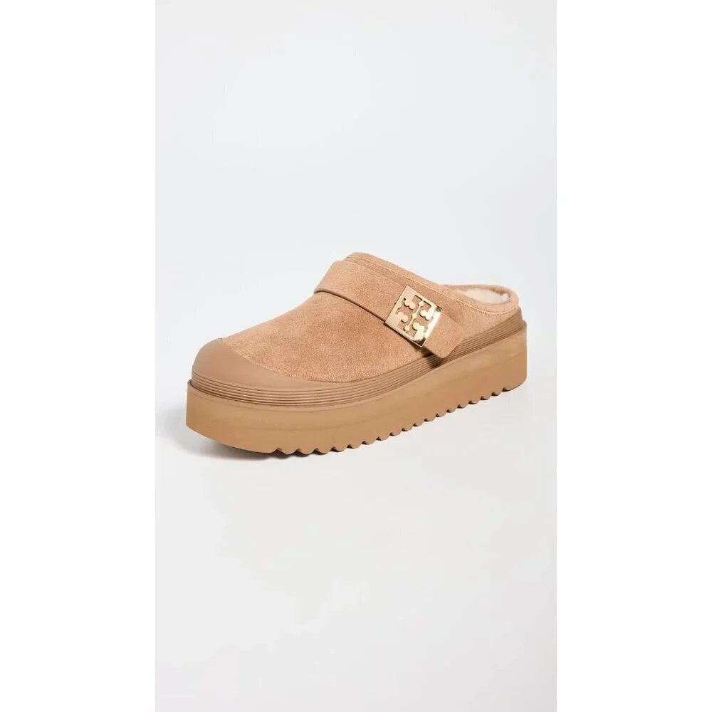Women's Mellow Shearling Platform Mules
